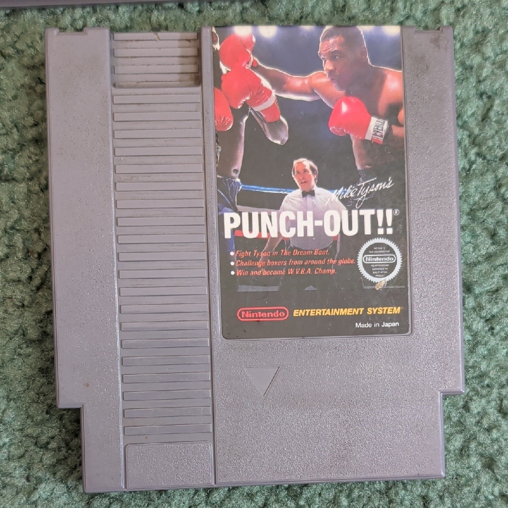 Nintendo Mike Tyson's Punch-Out!! Game Cartridge - Gray